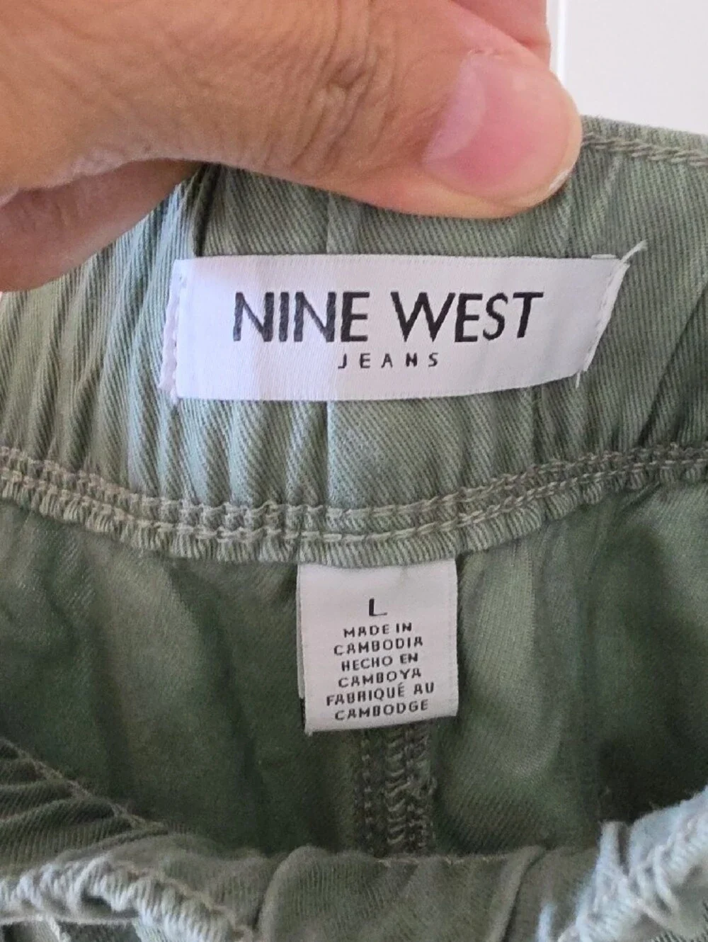 Nine West lightweight drawstring